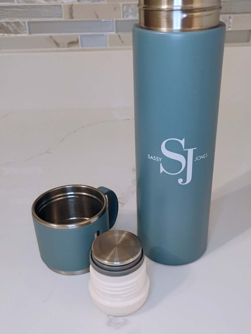 NWT Sassy Jones Tumbler & Lunch Tote Set - Zuri Multi - Picture 8 of 10
